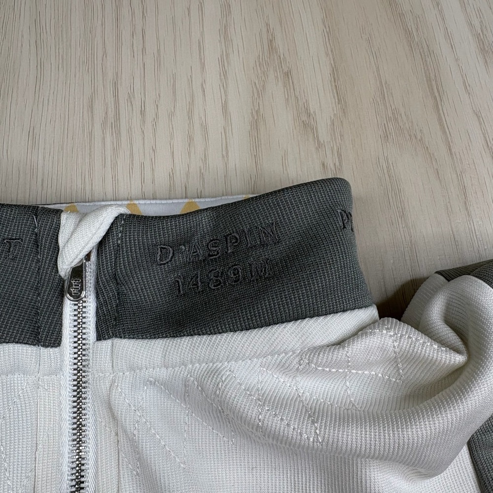 Rapha Womens White Gray Merino Wool Circle of Death Cycling Jersey Size M - Picture 4 of 15